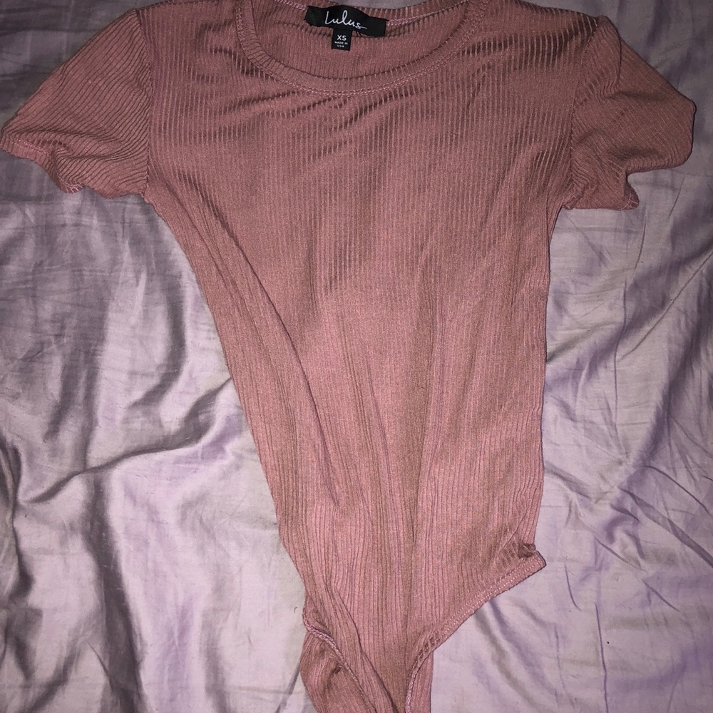 Lulu’s Light Pink Body Suit